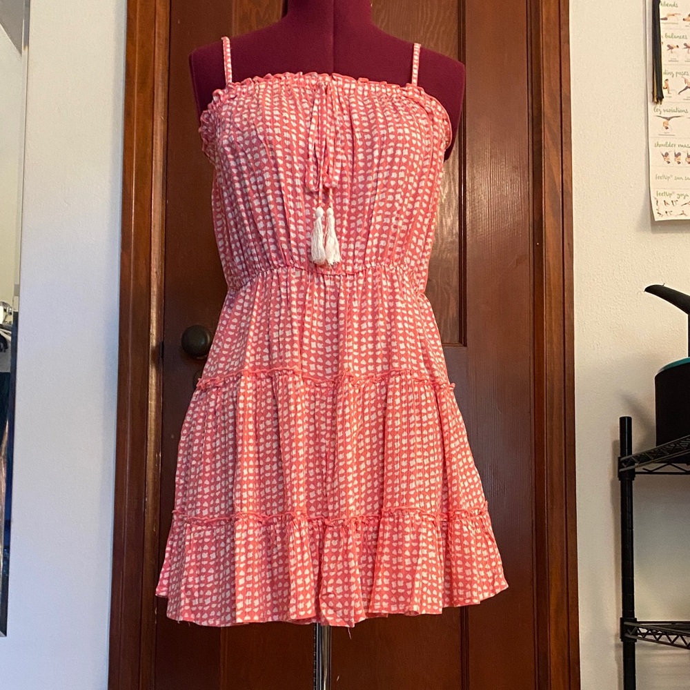 NWT Pink and White Mini Dress
